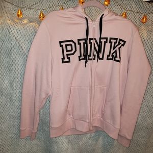 PINK logo hoodie
